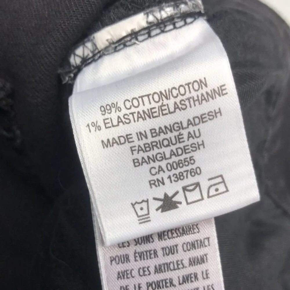 LIKE NEW R JEANS THE SUPER HIGH-RISE CROP BLACK JEANS 18/34x26 ⭐️